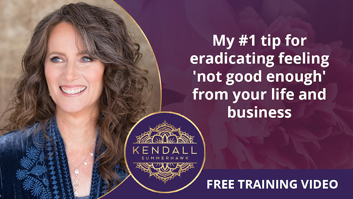 (VIDEO) Want to eradicate feeling ‘not good enough’ from your life & business?